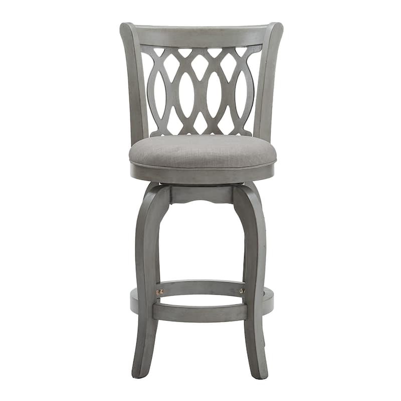 Verona Swivel 24-inch Counter Height Stool by iNSPIRE Q Classic