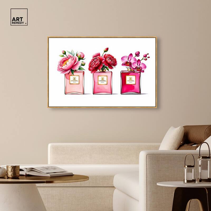 Fragrant Florals Canvas by Art Remedy
