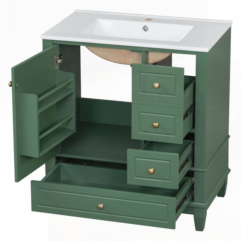 30" Bathroom Vanity with Sink