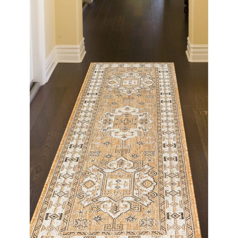 Kilim Indoor/Outdoor Rug Neutral