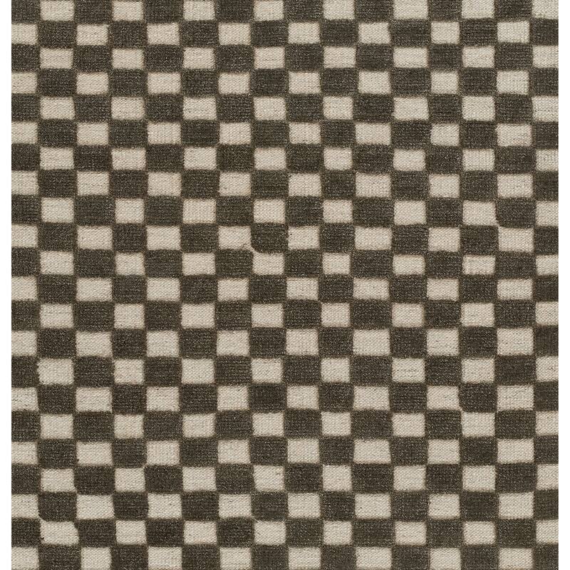 Momeni Willow Hand Woven Wool Checker Area Rug