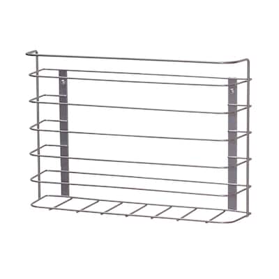 Household Essentials Cabinet Door Cutting Board and Kitchen Wrap Organizer