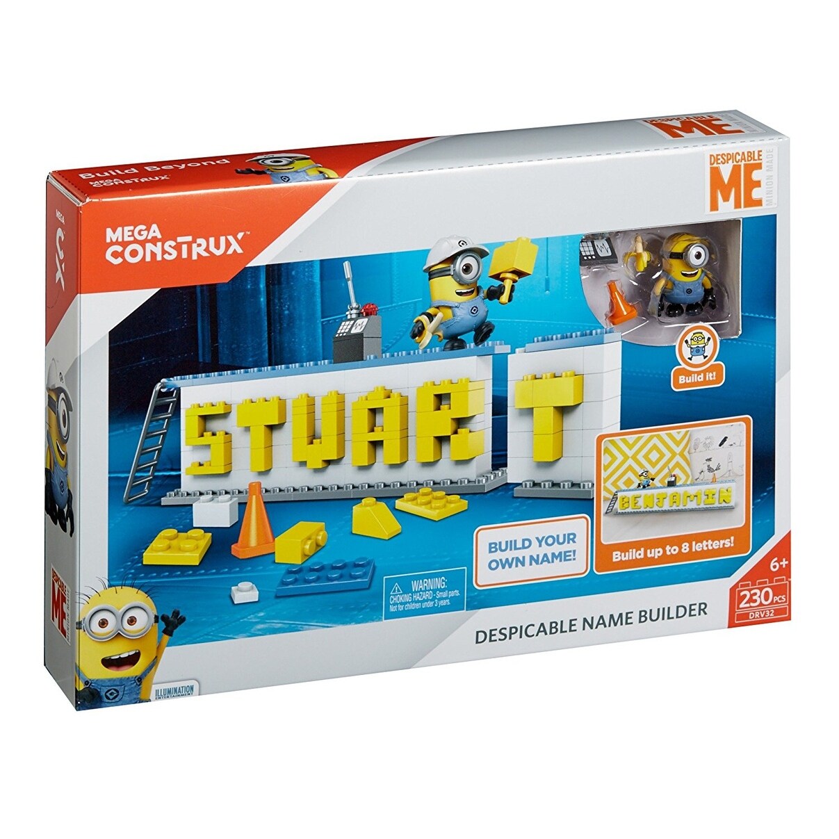Shop Mega Construx Despicable Me Name Builder Set Overstock 21487540