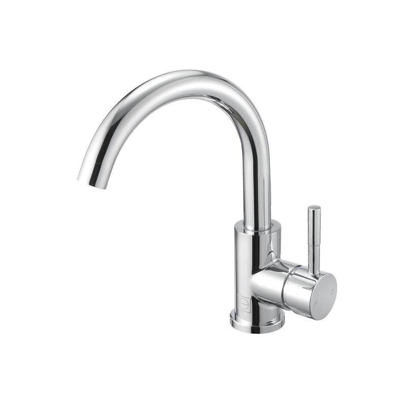 Indigo Home Single Hole Single Handle Bathroom Faucet - Chrome