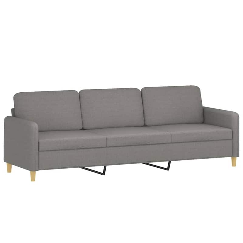 vidaXL Sofa Chair Living Room Accent Upholstered Chair with Armrest Fabric