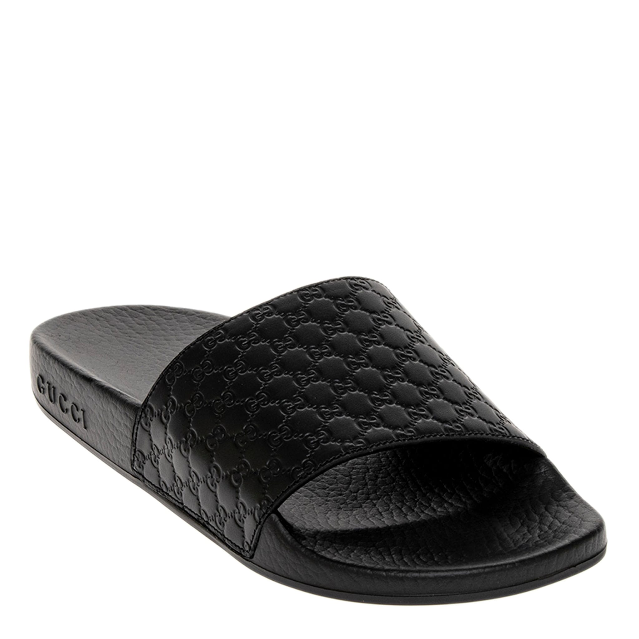 Gucci Microguccissima Slides - Black - Bed Bath & Beyond  display picture 3