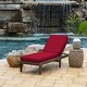 preview thumbnail 54 of 82, Arden Selections ProFoam 2-piece Chaise Acrylic Lounge Cushion Set
