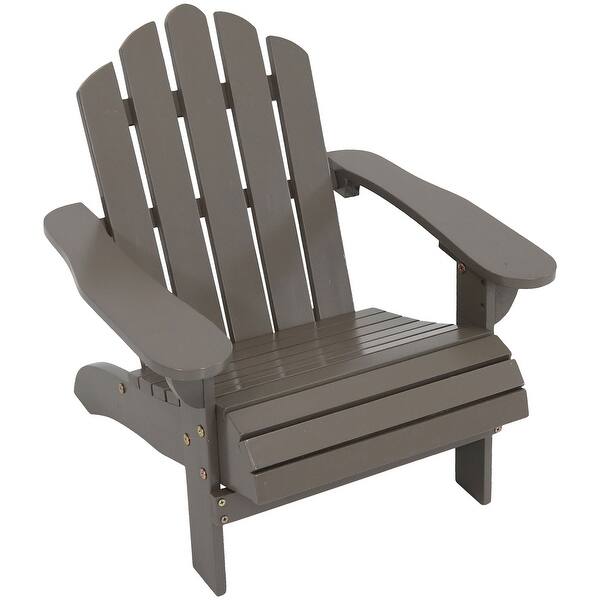 Shop Sunnydaze Toddler Wooden Adirondack Chair Non Toxic Paint