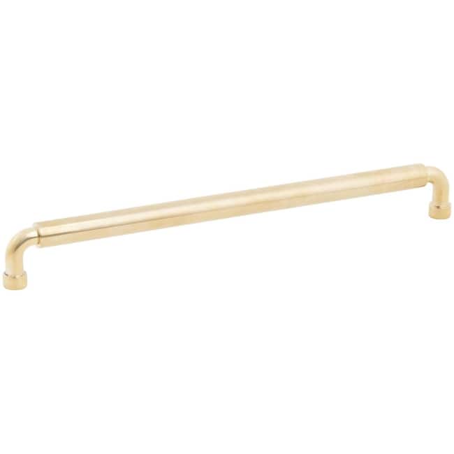 Schaub and Company 211090 NOHO 10" Center to Center Luxury Solid Metal - Unlacquered Brass