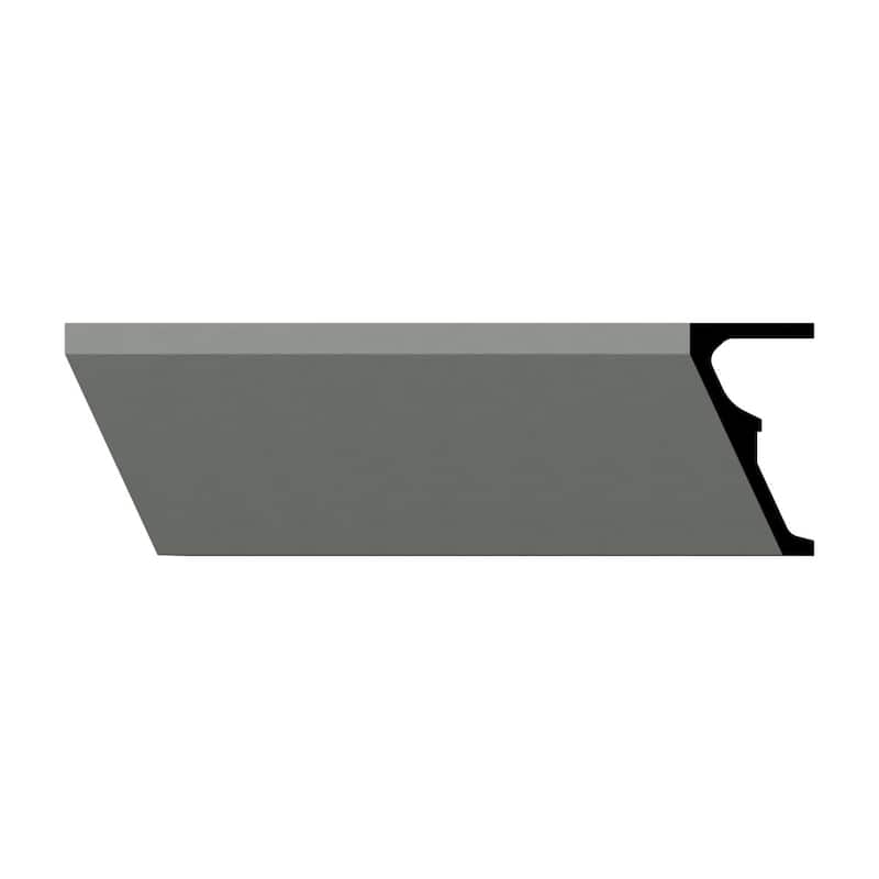 3 1/8"H x 6"P x 94 1/2"L Armain Crown Moulding - 1-Pack