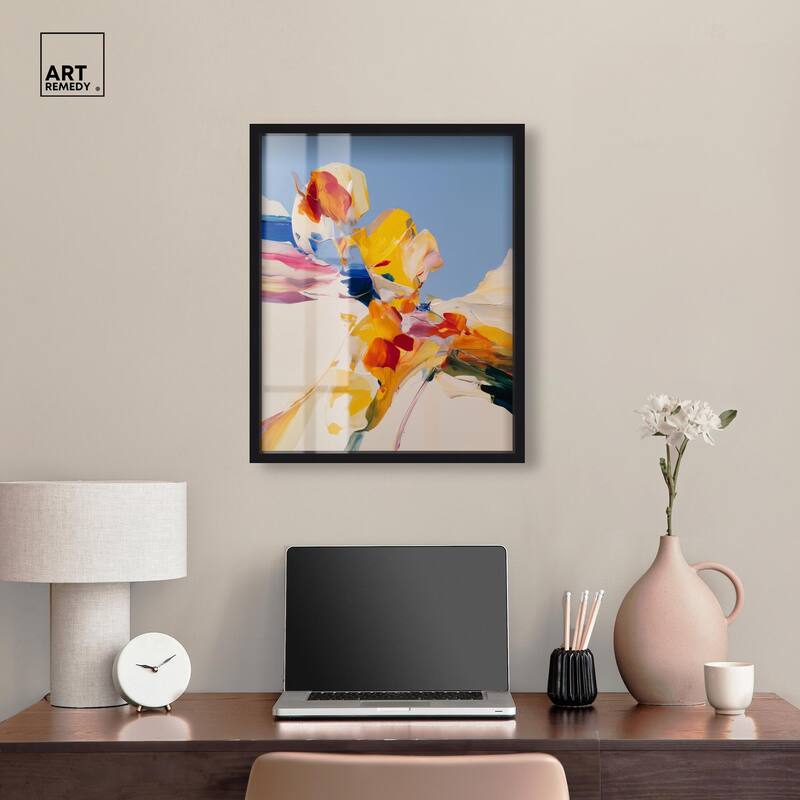 Flippant Bloom II Shadowbox by Art Remedy