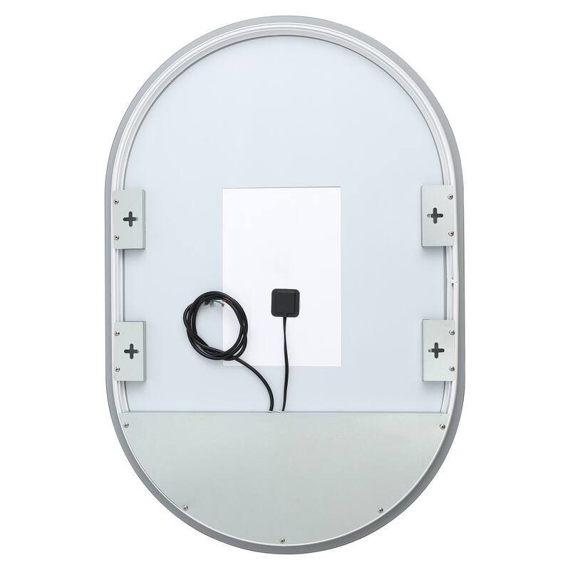 SAFAVIEH Daniele 36" Led Vanity Mirror - White - 24Wx1Dx36H