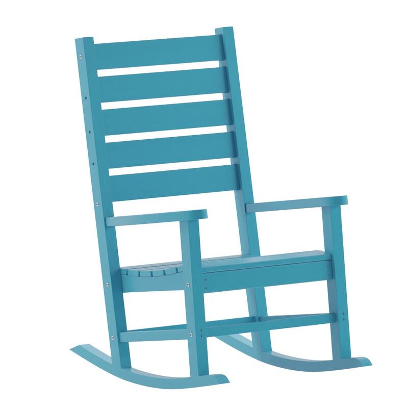 Classic Outdoor All-Weather HDPE Rocking Chair