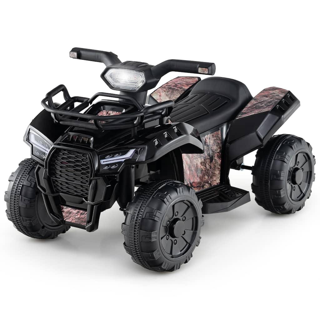 Gymax 6V Electric Children Toy Car w/Music & Story Function USB Front