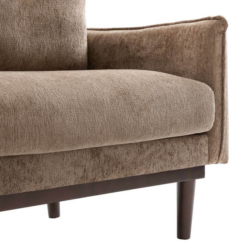 Christopher Knight Home - Lovina Modern Upholstered Loveseat Sofa with Spacious Seating and High-Density Cushioning.