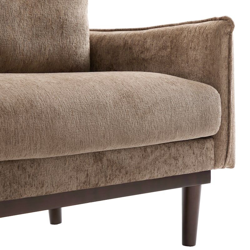 Modern Style Loveseat Sofa 75.75" Sofa Couch 2-seater Sofa with Spacious Seating Area for Living Room