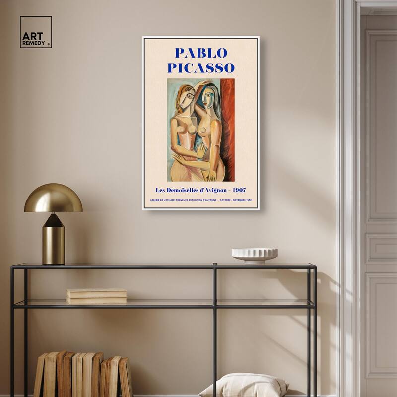 Picasso's Avignon Canvas by Art Remedy