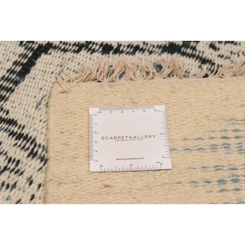Ankara Cream Kilim 5'2" x 7'6" - 5'2 x 7'6