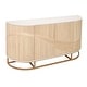 preview thumbnail 1 of 4, Atlas Sconset Credenza - Natural - 72 inch W
