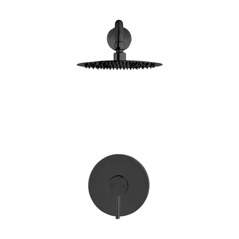 Swiss Madison SM-SH00 Ivy 1.8 GPM Single Function Shower Head - Matte Black