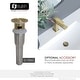preview thumbnail 26 of 44, STYLISH Single Handle Single Hole Bathroom Faucet - Faucet Height: 6 1/2" Spout Height: 4 1/2"