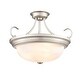 preview thumbnail 6 of 10, Millennium Lighting 3 Light Semi-Flush Ceiling Mount Fixture in Multiple Finishes - N/A
