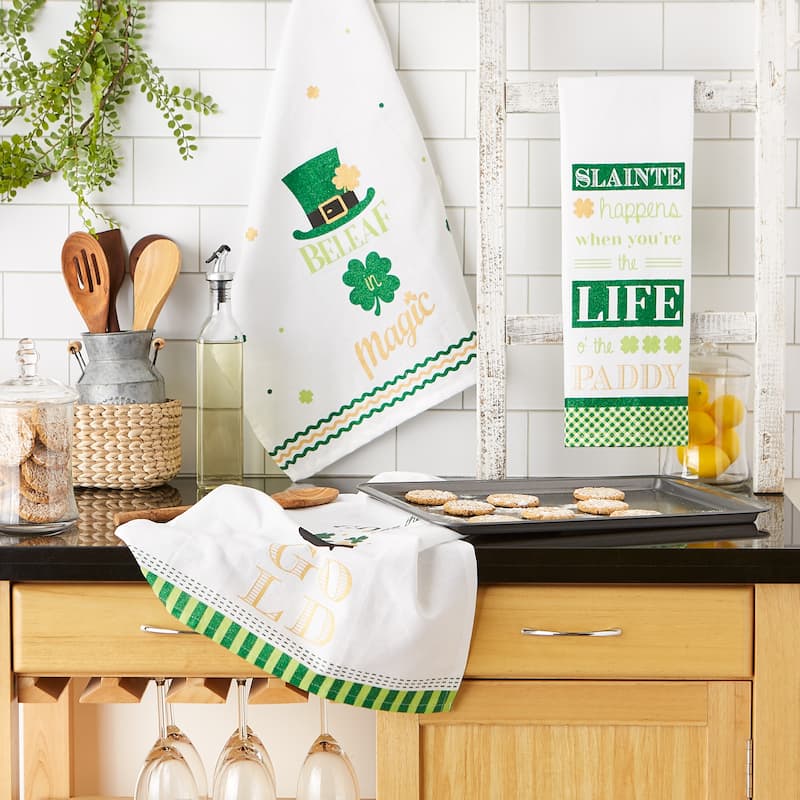 DII St Pattys Day Dishtowels