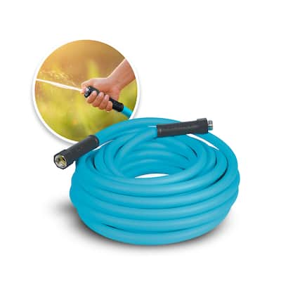 Professional Grade Kink Free Abrasion Resistant Hybrid Polymer Garden Hose - 50ft