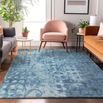 Premium Washable Super Soft Modern Impressions Mayfield Rug