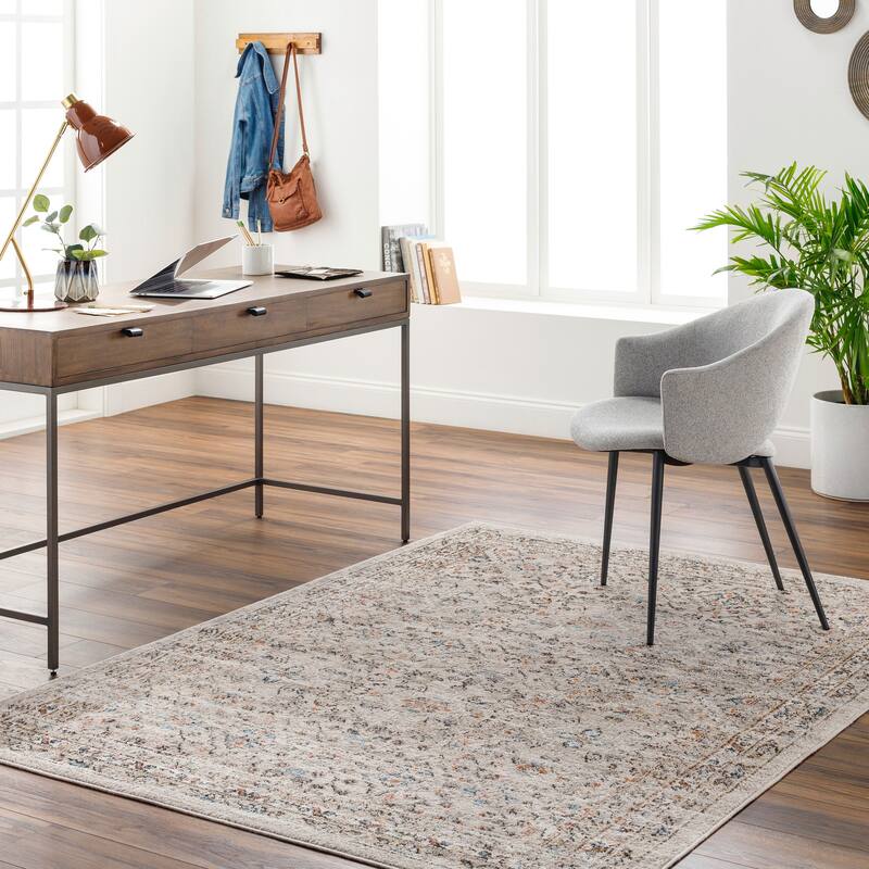 Livabliss Pertek Classic Floral Area Rug