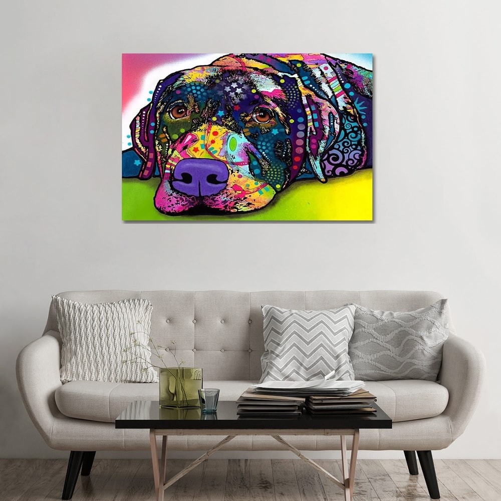 iCanvas "Savvy Labrador" by Dean Russo Canvas Print
