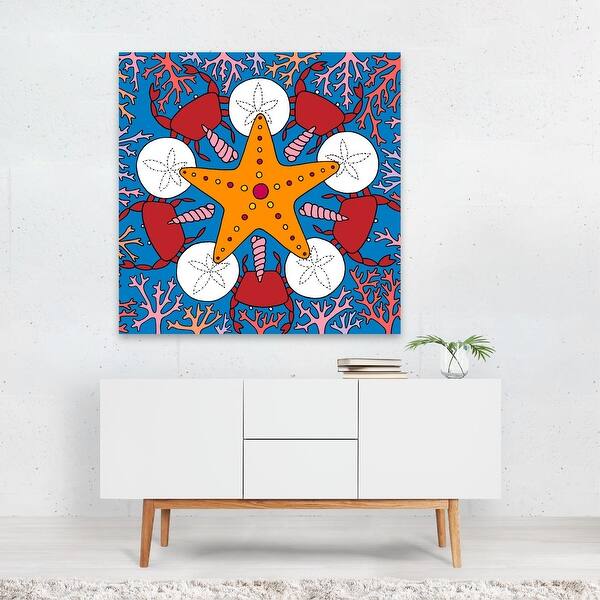beach starfish drawing