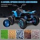 preview thumbnail 20 of 33, 12V Kids Ride on ATV, ElectriaSpeedy Ride on Car Toys Licensed by Bombardier