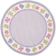 preview thumbnail 9 of 11, SAFAVIEH Handmade Children's Butterflies Garden New Zealand Wool Rug 6' Round - Lavander/Multi