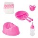 preview thumbnail 2 of 3, Bayer: Piccolina Newborn Baby Doll - 16" Pink Sheep - Potty Training Functions, Includes Feeding Accessories, Open/Closes Eyes