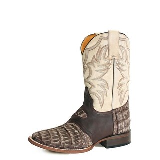 black slip resistant cowboy boots
