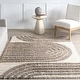 preview thumbnail 6 of 6, Nuloom Rose Modern Geometric Shag Area Rug