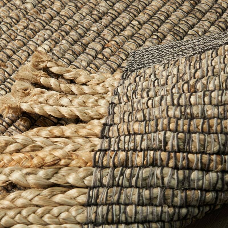 March Jute Sisal Natural Fiber Flatweave Area Rug