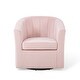 Prospect Performance Velvet Swivel Armchair - Bed Bath & Beyond - 30951830