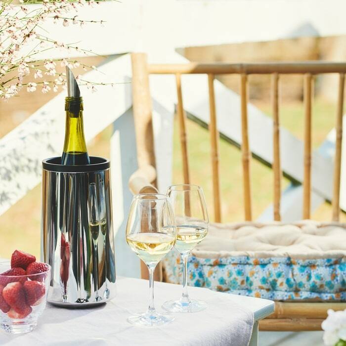Rosendahl Grand Cru Wine Cooler, Steel - Ø: 4.9"