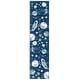 preview thumbnail 16 of 36, SAFAVIEH Carousel Kids Selvinaz Solar System Rug 2' x 8' Runner - Navy/Ivory - Runner