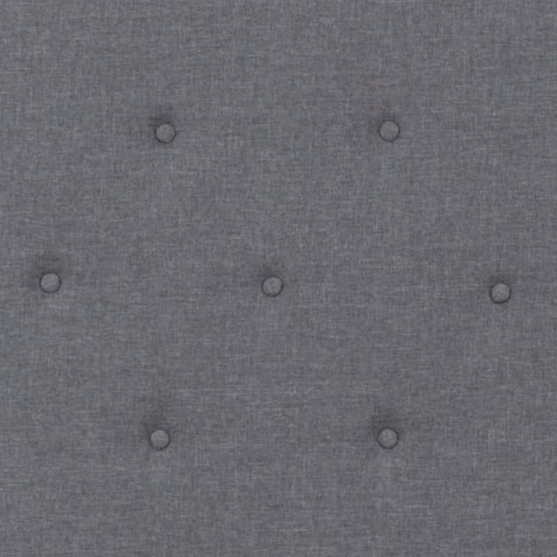 Panel Tufted Upholstered Platform Bed