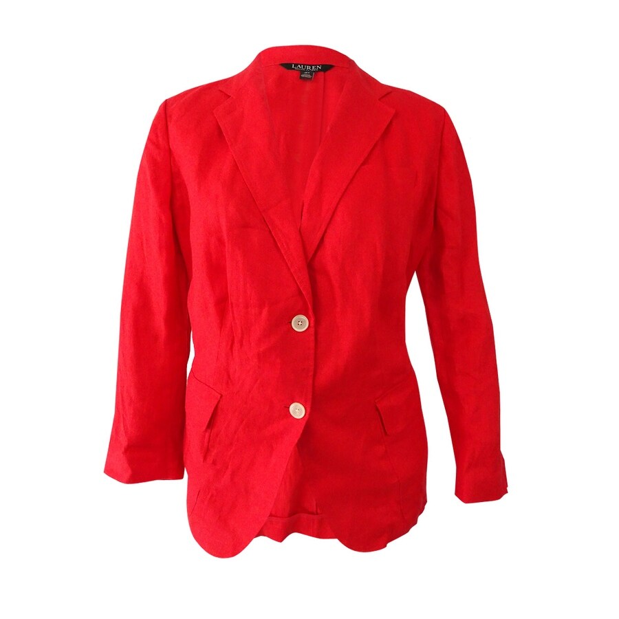 ralph lauren women's plus size blazers