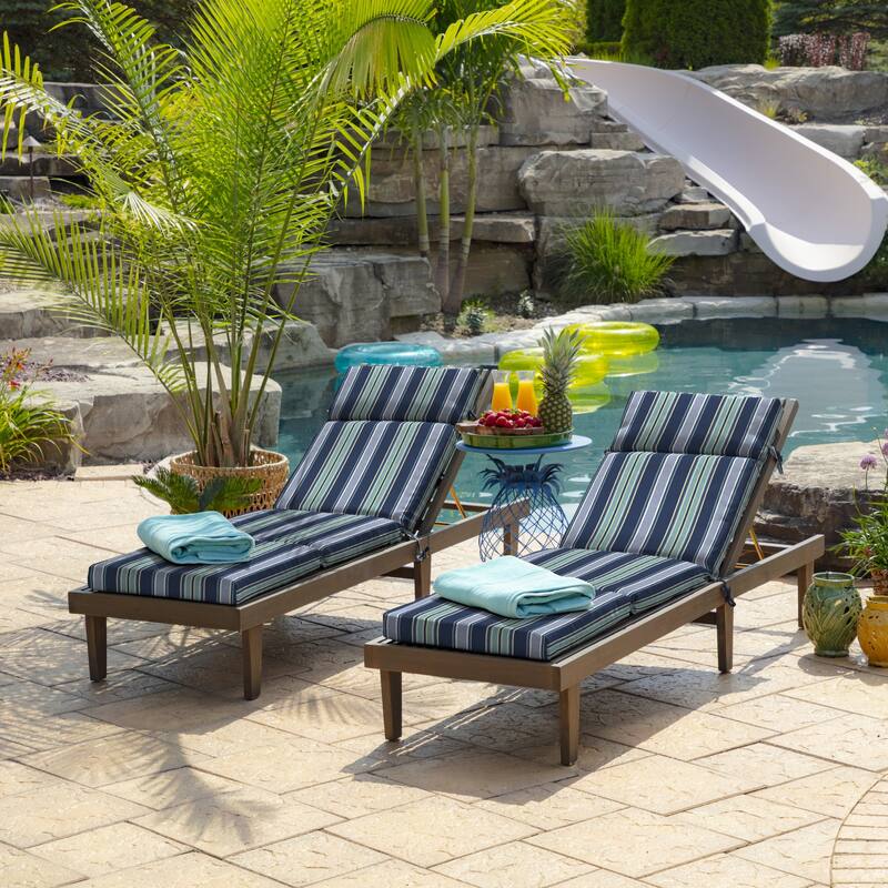ARDEN Outdoor Chaise Lounge Cushion