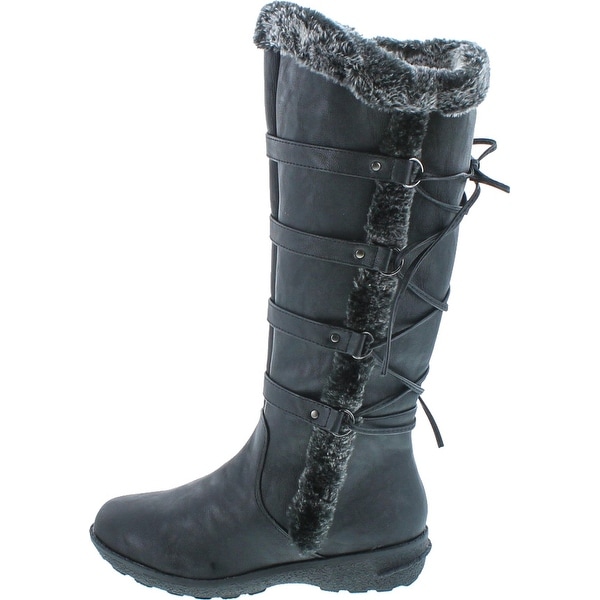 lace up womens winter boots