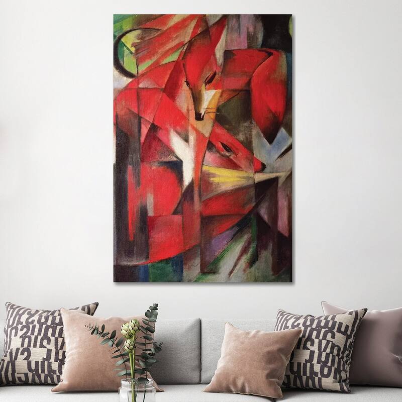 iCanvas "The Fox, 1913" by Franz Marc Canvas Print