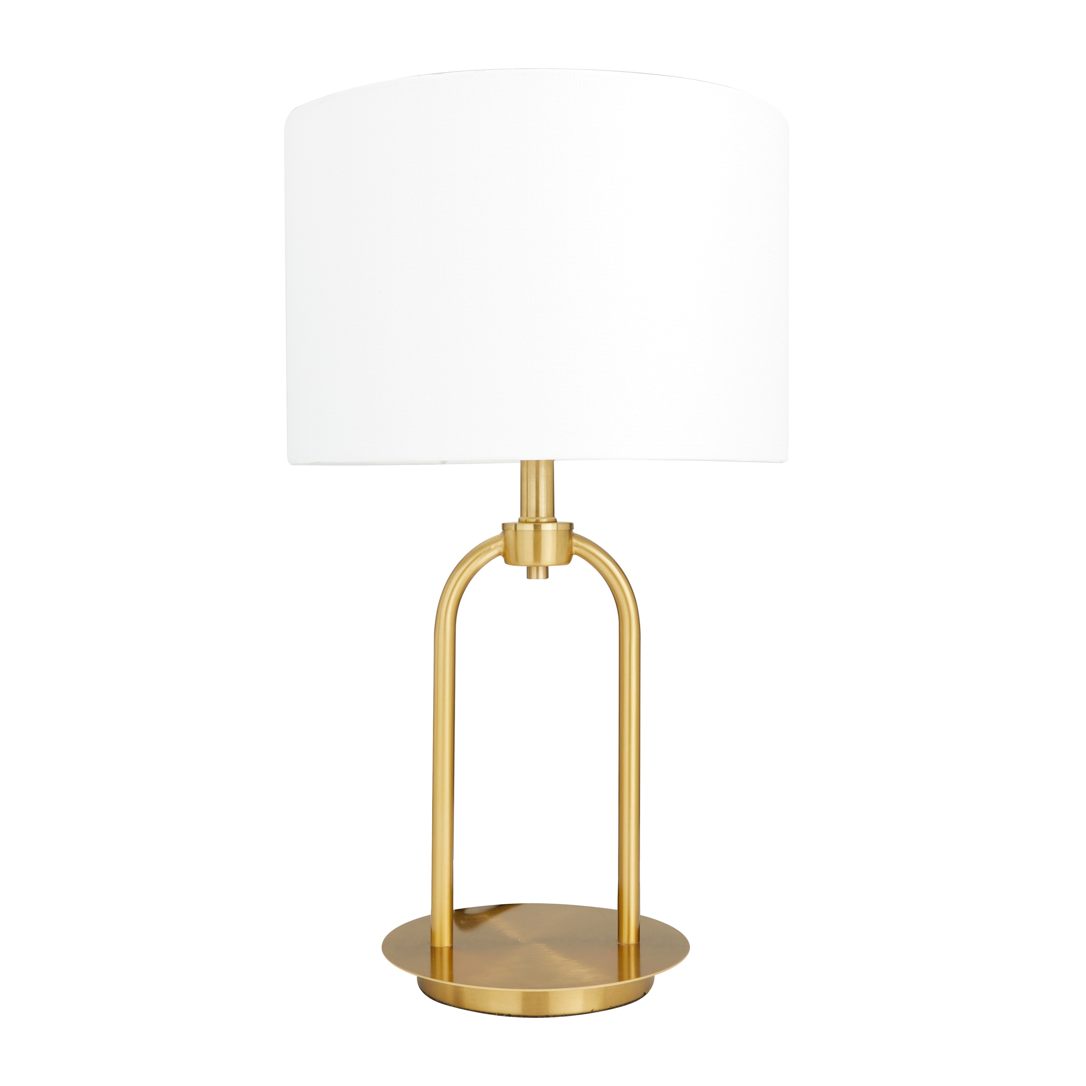 Gold Metal Paper Clip Floor Lamp