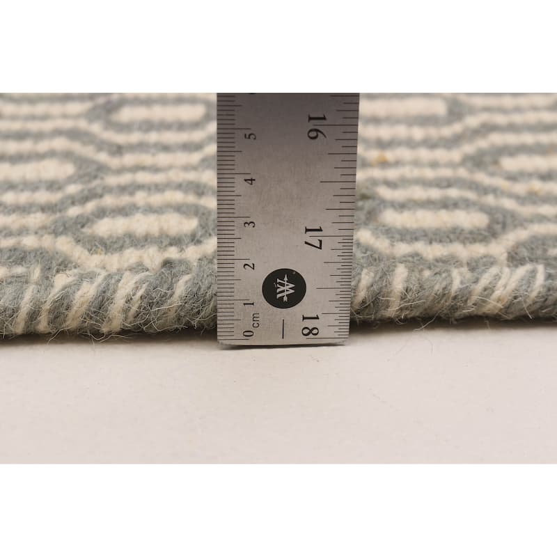 Nevada Grey Kilim 5'3" x 7'6" - 5'3 x 7'6
