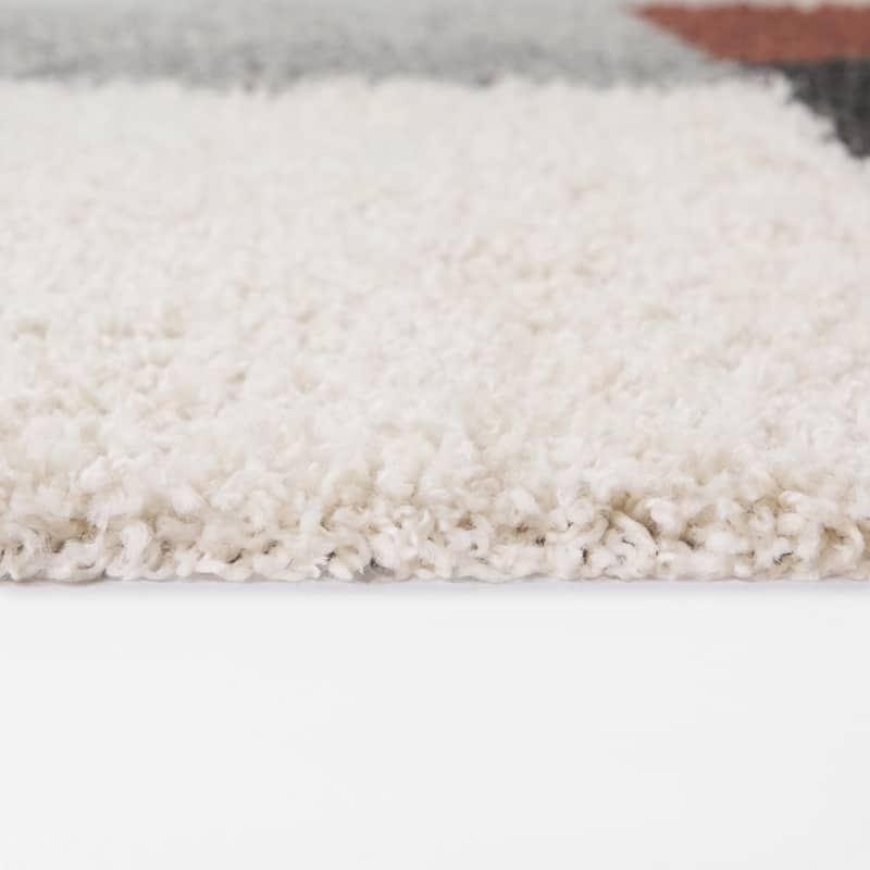 Daphne Mid-Century Modern Color Block Area Rug