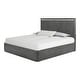 preview thumbnail 19 of 22, Furniture of America Piez Modern 3-Piece Ash Grey Wood Platform Bedroom Set with 2-Drawer Nightstand